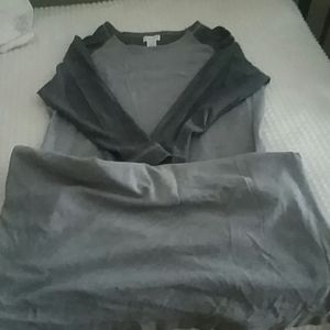 Long sweat cotton dress